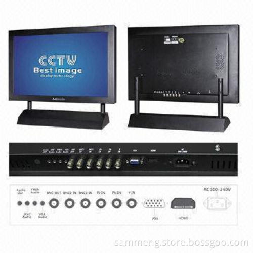 32-inch High-resolution LCD CCTV Monitor with Samsung Industrial Panel, 3000:1 Contrast Ratio